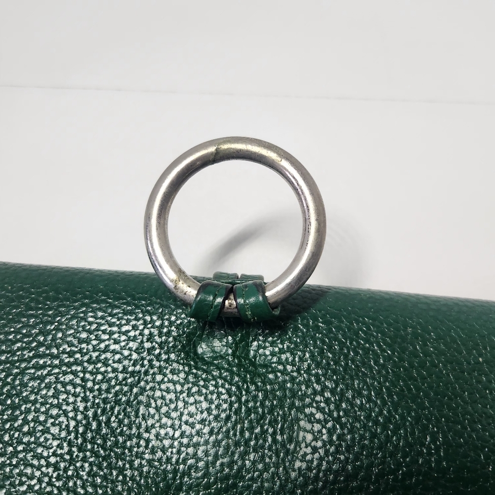 Bcbgmaxazria Large Green Leather Wallet - Picture 14 of 16